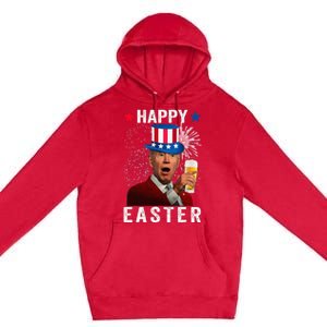 Joe Biden Happy Easter 4th Of July For Funny Independent Day Premium Pullover Hoodie