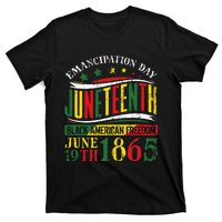 Juneteenth Black History Celebrating Black Freedom 1865 T-Shirt