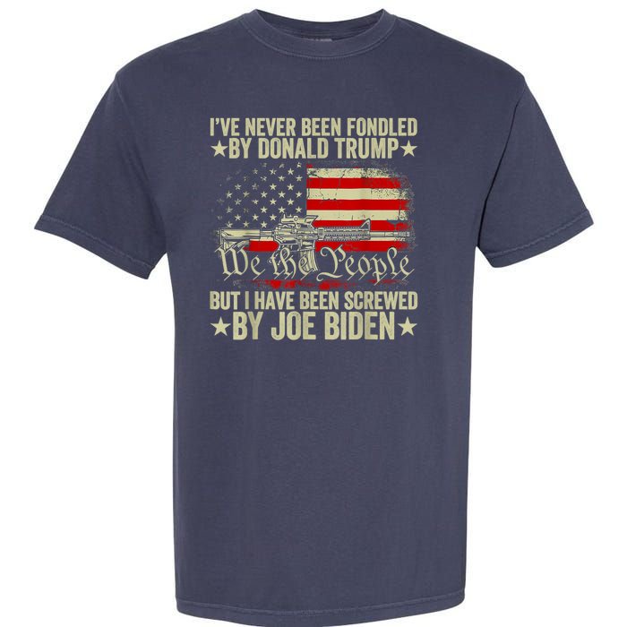 Joe Biden Has Screwed Me Garment-Dyed Heavyweight T-Shirt