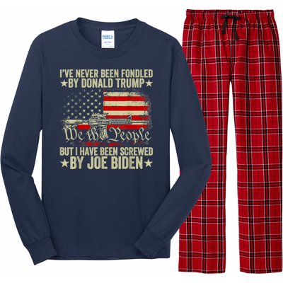 Joe Biden Has Screwed Me Long Sleeve Pajama Set