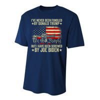 Joe Biden Has Screwed Me Performance Sprint T-Shirt