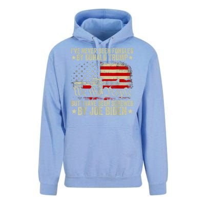 Joe Biden Has Screwed Me Unisex Surf Hoodie