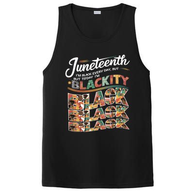 Junenth Blackity Heartbeat Black America History African Gift PosiCharge Competitor Tank