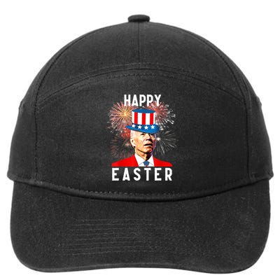 Joe Biden Happy Easter For Funny 4th Of July 7-Panel Snapback Hat