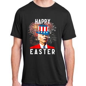 Joe Biden Happy Easter For Funny 4th Of July Adult ChromaSoft Performance T-Shirt