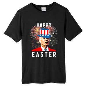 Joe Biden Happy Easter For Funny 4th Of July Tall Fusion ChromaSoft Performance T-Shirt