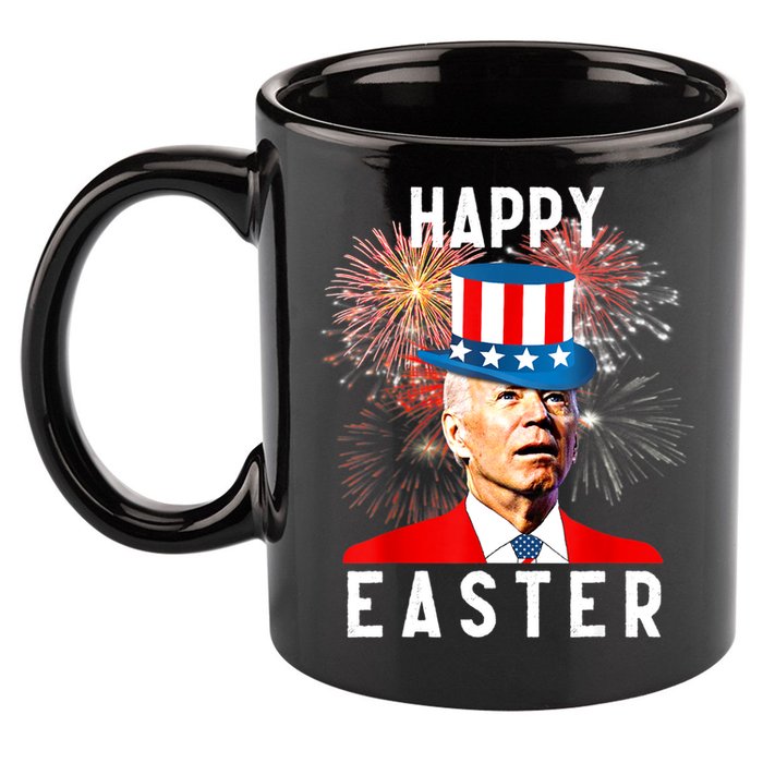 Joe Biden Happy Easter For Funny 4th Of July 11oz C Handle Ceramic Mug