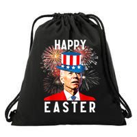 Joe Biden Happy Easter For Funny 4th Of July Drawstring Bag