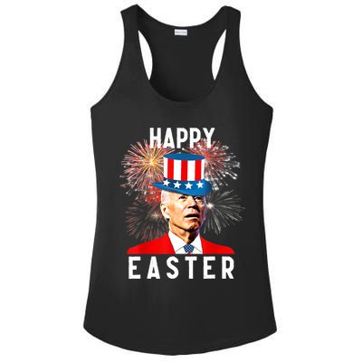 Joe Biden Happy Easter For Funny 4th Of July Ladies PosiCharge Competitor Racerback Tank