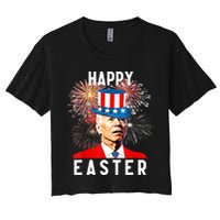 Joe Biden Happy Easter For Funny 4th Of July Crop Top