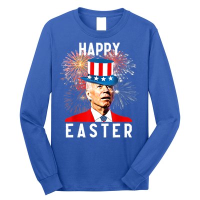 Joe Biden Happy Easter For Funny 4th Of July Long Sleeve Shirt