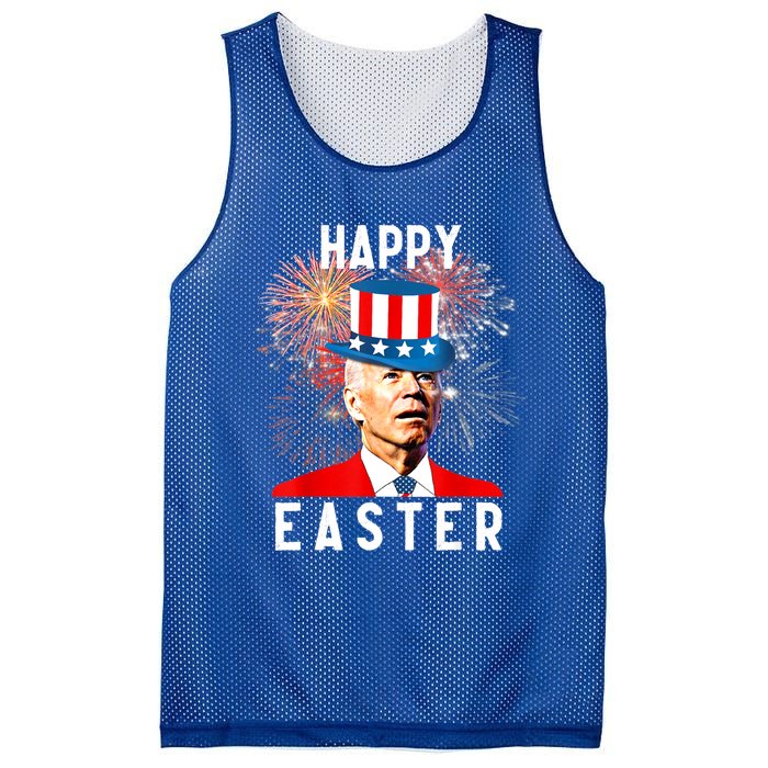 Joe Biden Happy Easter For Funny 4th Of July Mesh Reversible Basketball Jersey Tank