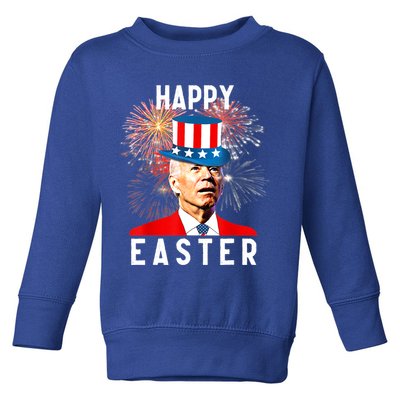 Joe Biden Happy Easter For Funny 4th Of July Toddler Sweatshirt