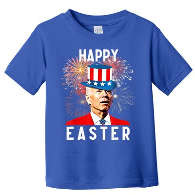 Joe Biden Happy Easter For Funny 4th Of July Toddler T-Shirt