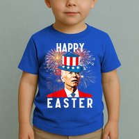 Joe Biden Happy Easter For Funny 4th Of July Toddler T-Shirt