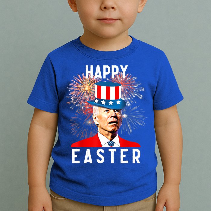 Joe Biden Happy Easter For Funny 4th Of July Toddler T-Shirt