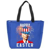 Joe Biden Happy Easter For Funny 4th Of July Zip Tote Bag