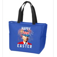 Joe Biden Happy Easter For Funny 4th Of July Zip Tote Bag