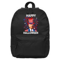 Joe Biden Happy Halloween For Funny 4th Of July 16 in Basic Backpack