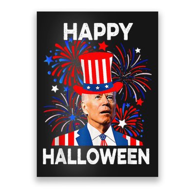 Joe Biden Happy Halloween For Funny 4th Of July Poster