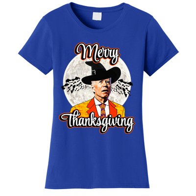 Joe Biden Halloween Costume Confused For Thanksgiving Women's T-Shirt