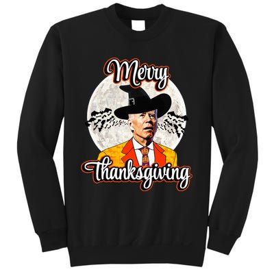 Joe Biden Halloween Costume Confused For Thanksgiving Sweatshirt