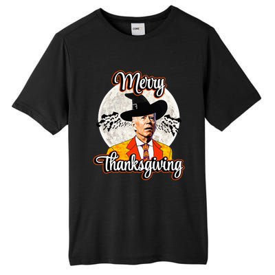 Joe Biden Halloween Costume Confused For Thanksgiving Tall Fusion ChromaSoft Performance T-Shirt