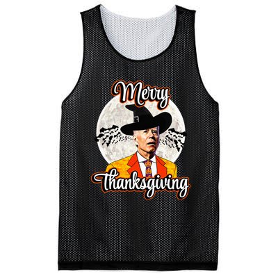 Joe Biden Halloween Costume Confused For Thanksgiving Mesh Reversible Basketball Jersey Tank