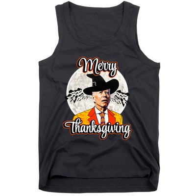 Joe Biden Halloween Costume Confused For Thanksgiving Tank Top