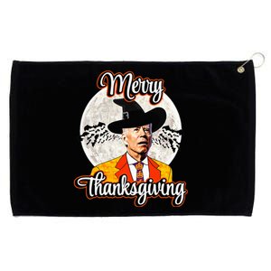 Joe Biden Halloween Costume Confused For Thanksgiving Grommeted Golf Towel