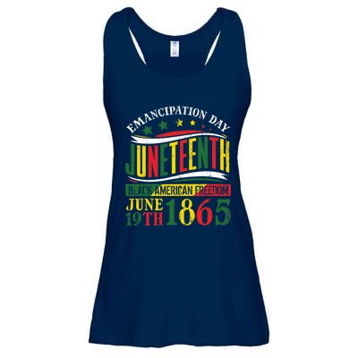 Juneteenth Black History Celebrating Black Freedom 1865 Ladies Essential Flowy Tank