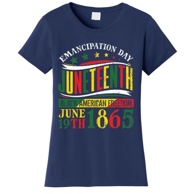 Juneteenth Black History Celebrating Black Freedom 1865 Women's T-Shirt