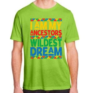 Juneteenth Black History I Am My Ancestors Wildest Blm Dream Cute Gift Adult ChromaSoft Performance T-Shirt