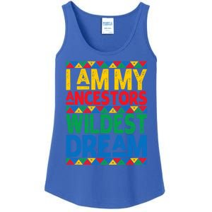 Juneteenth Black History I Am My Ancestors Wildest Blm Dream Cute Gift Ladies Essential Tank