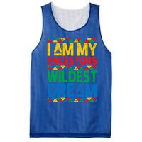 Juneteenth Black History I Am My Ancestors Wildest Blm Dream Cute Gift Mesh Reversible Basketball Jersey Tank