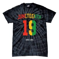 juneteenth black history month Tie-Dye T-Shirt