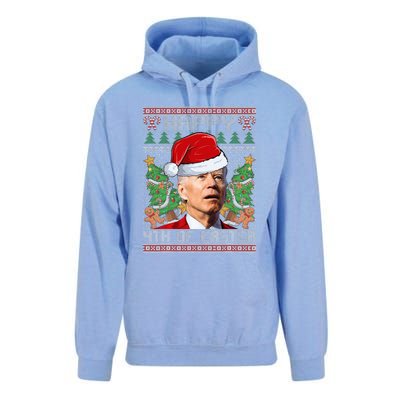 Joe Biden Happy 4th Easter Ugly Christmas Sweater Unisex Surf Hoodie