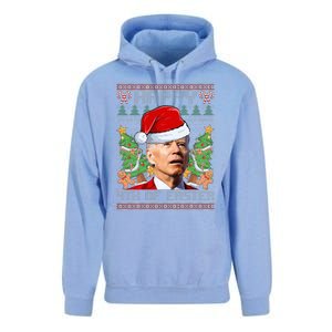 Joe Biden Happy 4th Easter Ugly Christmas Sweater Unisex Surf Hoodie