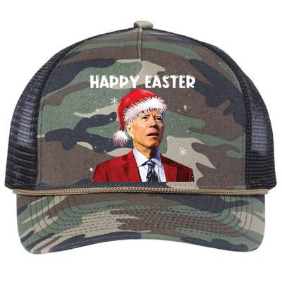 Joe Biden Happy Easter Funny Christmas Retro Rope Trucker Hat Cap