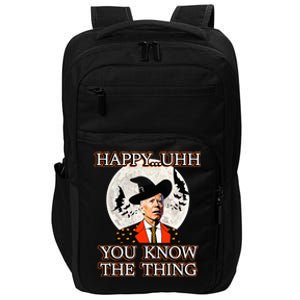 Joe Biden Halloween Confused Anti Biden Costume Impact Tech Backpack