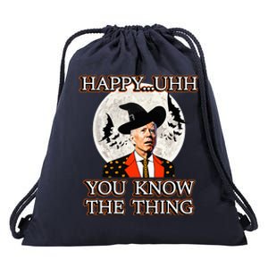 Joe Biden Halloween Confused Anti Biden Costume Drawstring Bag