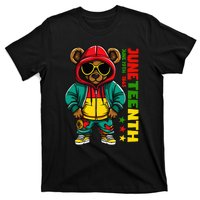 Juneteenth Black Hip Hop Teddy Bear African American T-Shirt