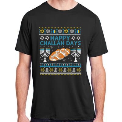  Jewish Bread Happy Challah Days Hanukkah Chanukah Adult ChromaSoft Performance T-Shirt