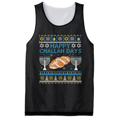  Jewish Bread Happy Challah Days Hanukkah Chanukah Mesh Reversible Basketball Jersey Tank