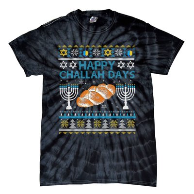  Jewish Bread Happy Challah Days Hanukkah Chanukah Tie-Dye T-Shirt