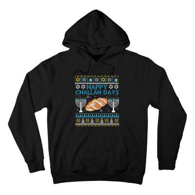  Jewish Bread Happy Challah Days Hanukkah Chanukah Tall Hoodie