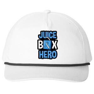 Juice Box Hero Diabetes Blue Ribbon Diabetic Ketoacidosis DM Snapback Five-Panel Rope Hat