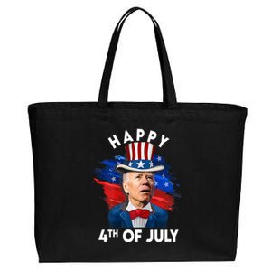 Joe Biden Happy Fourth Of July Gift Usa Flag Memorial Day Cool Gift Cotton Canvas Jumbo Tote