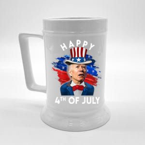 Joe Biden Happy Fourth Of July Gift Usa Flag Memorial Day Cool Gift Beer Stein