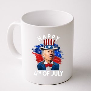 Joe Biden Happy Fourth Of July Gift Usa Flag Memorial Day Cool Gift Coffee Mug